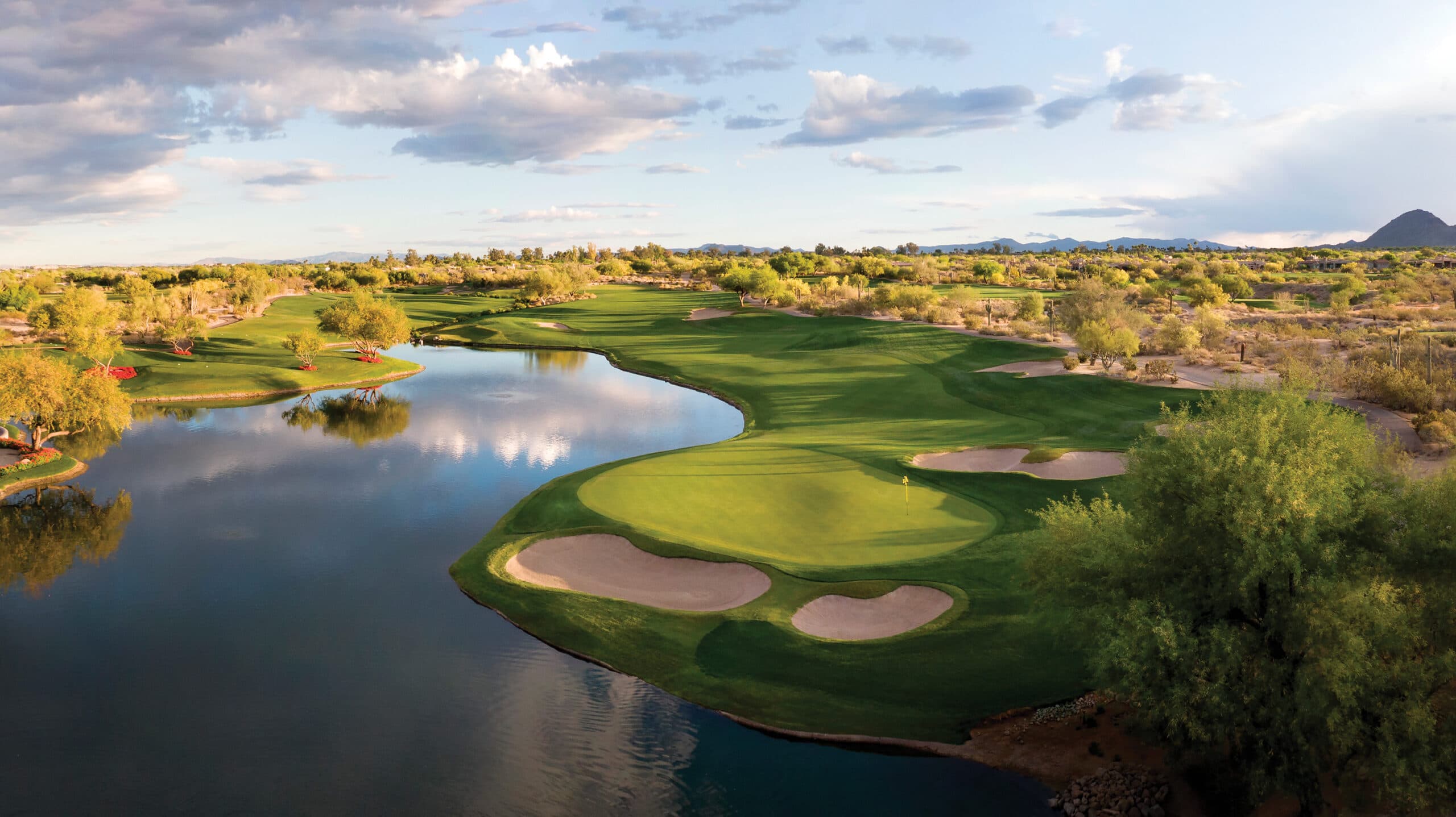 Grayhawk golf course, a 10 min drive from Saguaro Point in North Scottsdale