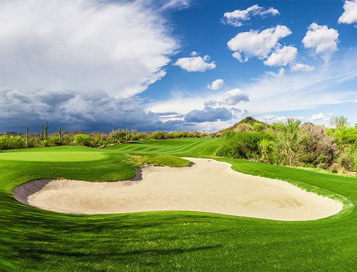 Quintero golf course, a 60 min drive from Saguaro Point in North Scottsdale