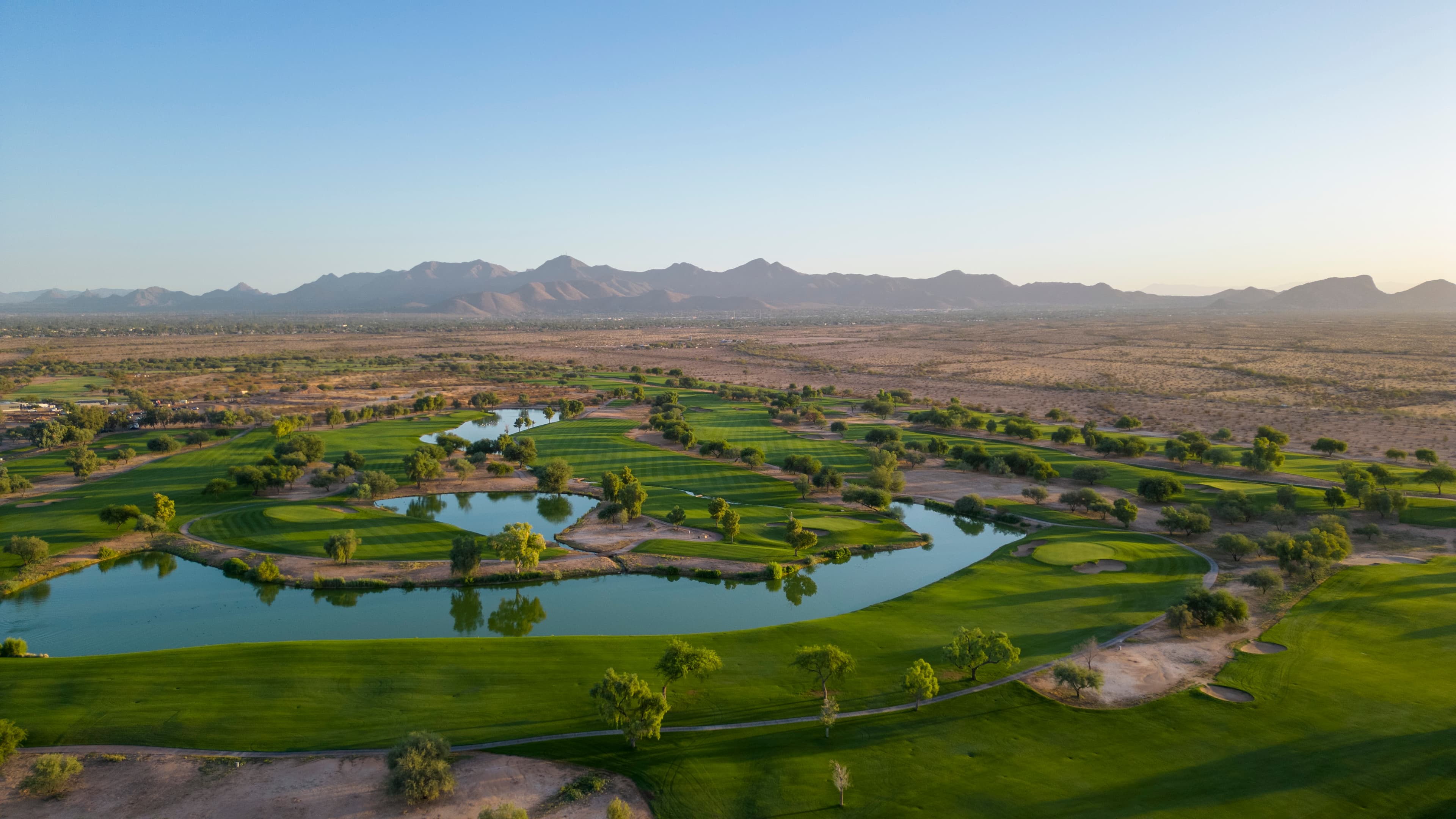 Talking Stick golf course, a 25 min drive from Saguaro Point in North Scottsdale